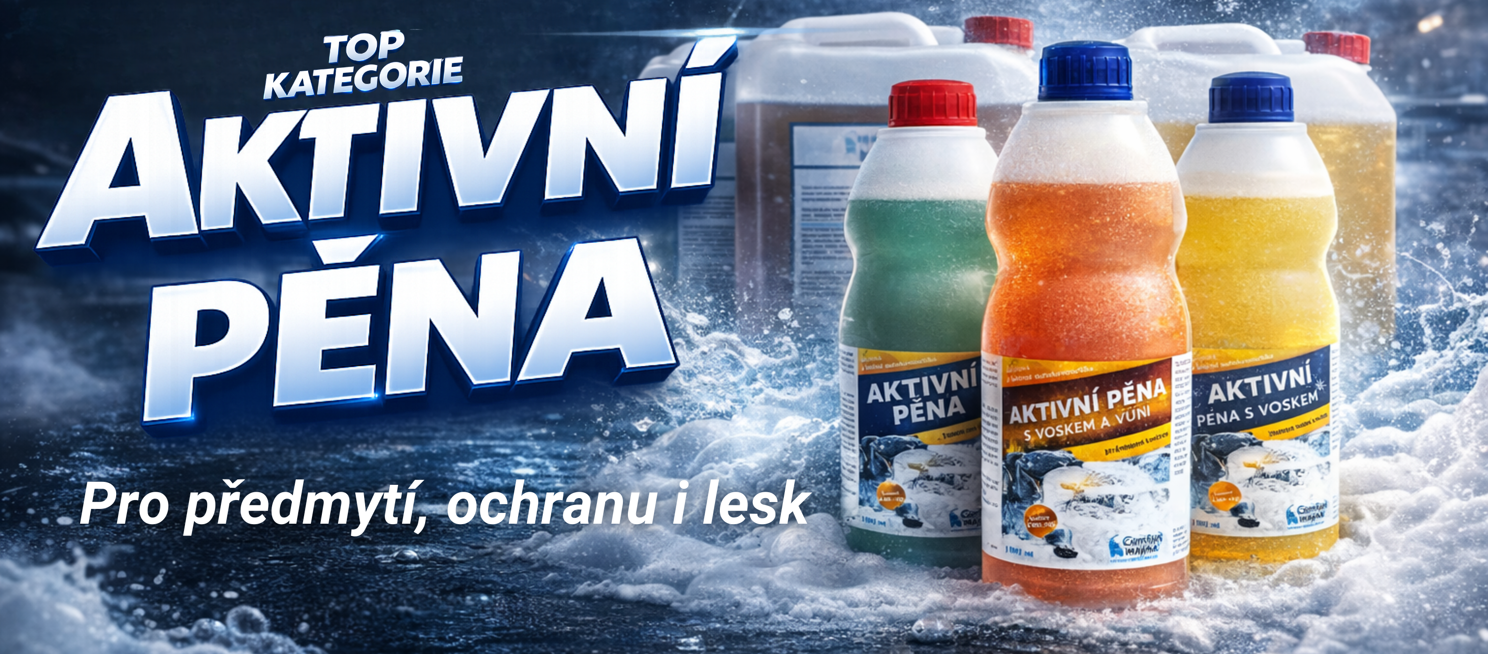 TOP kategorie Aktivní pěna